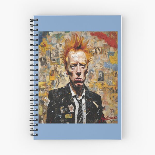 Item preview, "Sneering Rebel: Johnny Rotten's Punk Rock Iconoclasm" designed and sold by Artisticanvas.