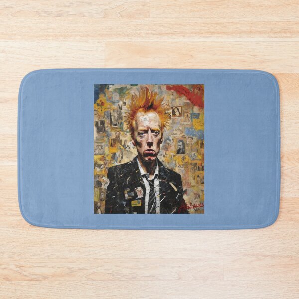 Item preview, "Sneering Rebel: Johnny Rotten's Punk Rock Iconoclasm" designed and sold by Artisticanvas.
