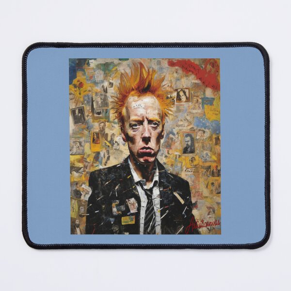 Item preview, "Sneering Rebel: Johnny Rotten's Punk Rock Iconoclasm" designed and sold by Artisticanvas.