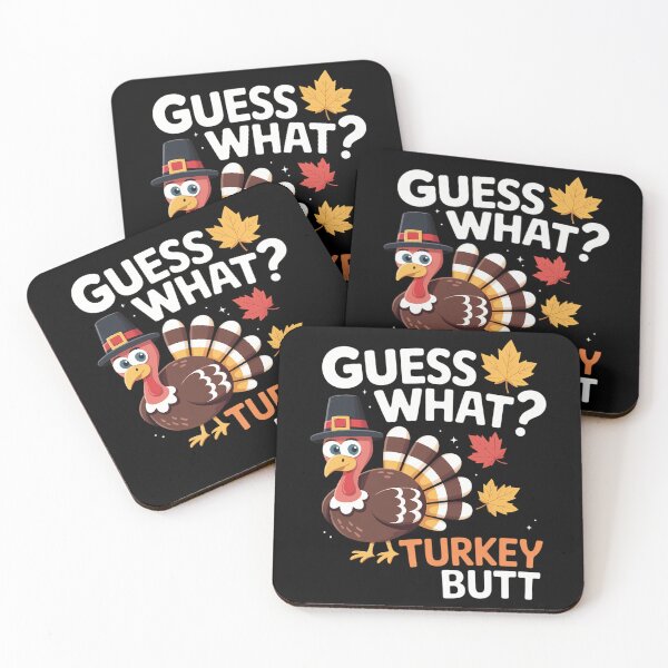 Item preview, Guess What - Turkey Thanksgiving Fall Autumn Holiday designed and sold by brynatshop.