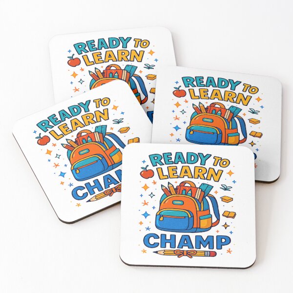 Item preview, Ready to Learn Champ Backpack – First Day of School Motivational - Back to School designed and sold by Taans-Creation.