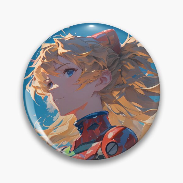 Item preview, Asuka Langley Soryu Neon Genesis Evangelion Anime Confident Red designed and sold by juniorcastros.