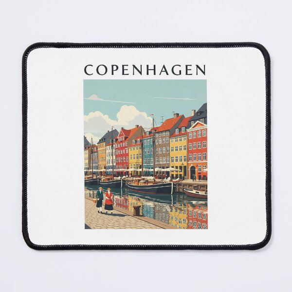 Item preview, Copenhagen - Denmark (Country Collection) designed and sold by HeartbeatPrint.