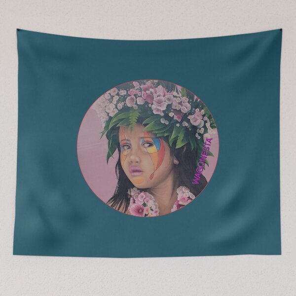 Item preview, Floral - Mural in Bonaire by  Wagonesta  designed and sold by Wagonesta.