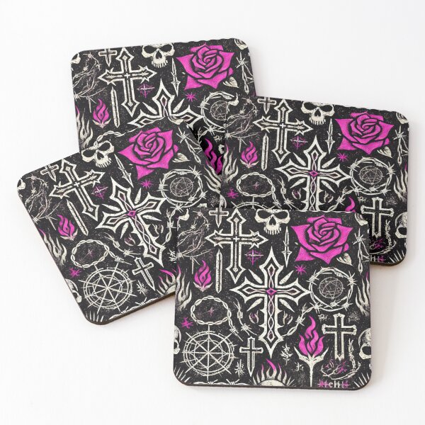 Item preview, gothic book bag design designed and sold by TEEJAMBOREE.