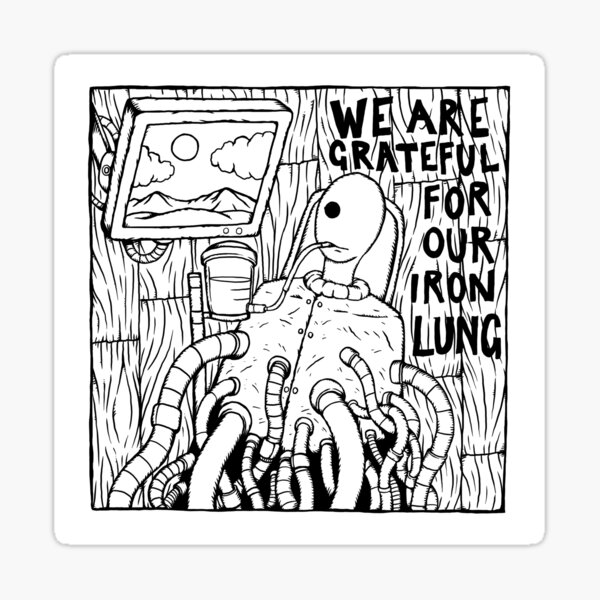 Item preview, Radiohead - My Iron Lung - illustrated lyrics - Inverted designed and sold by bangart.