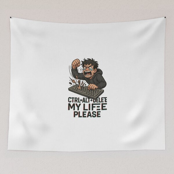 Item preview, data centerCtrl + Alt + Delete My Life Please designed and sold by Uglyandcute.