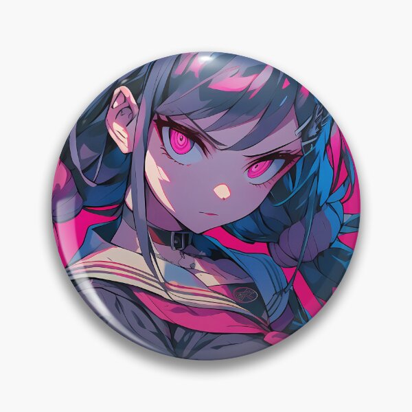 Item preview, Toko Fukawa Danganronpa Anime Girl Fierce Attitude designed and sold by juniorcastros.