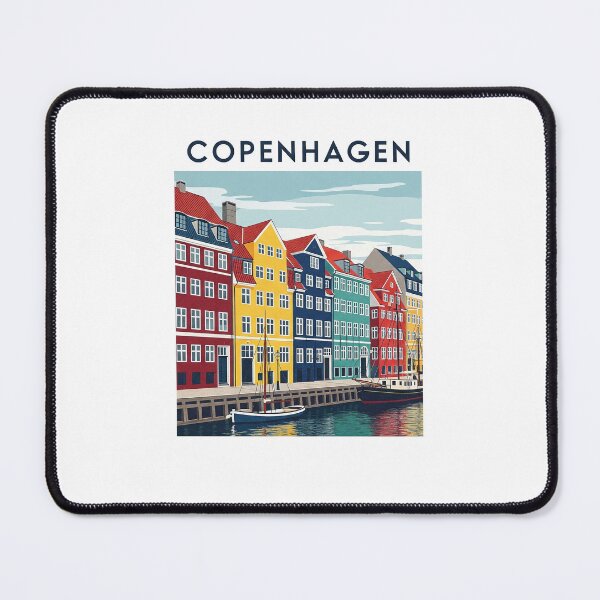 Item preview, Copenhagen - Denmark (Country Collection) designed and sold by HeartbeatPrint.