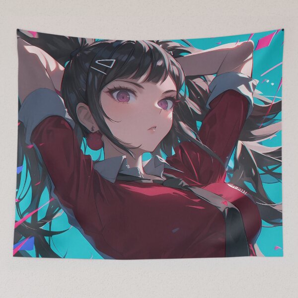 Item preview, Maki Harukawa Danganronpa Anime Girl City Cool designed and sold by juniorcastros.