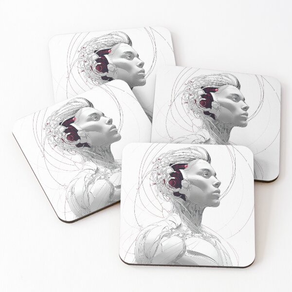 Item preview, Elegant Cyborg Man show A Fusion of Technology and Grace designed and sold by pkvorakorn.