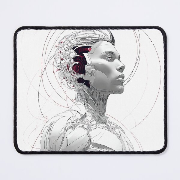 Item preview, Elegant Cyborg Man show A Fusion of Technology and Grace designed and sold by pkvorakorn.