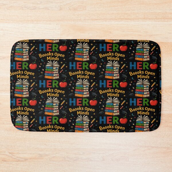Item preview, Books Open Minds – Education Hero Stack - Back to School designed and sold by Taans-Creation.