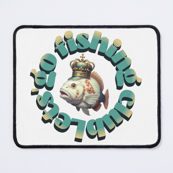 Item preview, Let’s Go Fishing Club – Royal Fish Retro Design designed and sold by sunbowjp stadio.