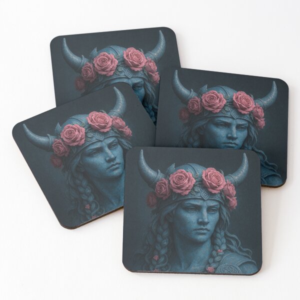 Item preview, Valkyrie of Roses and Runes designed and sold by -DEEWOLF-.