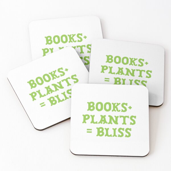 Item preview, Books plus plants equals bliss designed and sold by jazzydevil.