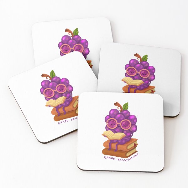 Item preview, Grape Expectations Illustration designed and sold by Vuckovicdraws.