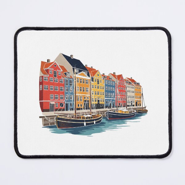 Item preview, Copenhagen - Denmark (Country Collection) designed and sold by HeartbeatPrint.