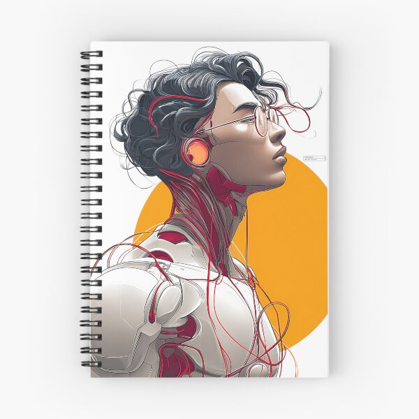 Item preview, Digital Dreamscape A Cyborgs Serene Gaze designed and sold by pkvorakorn.