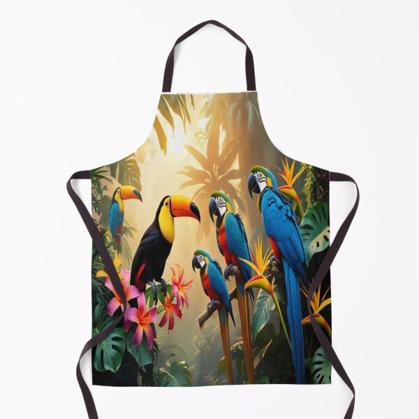 Item preview, Tropical Sunrise Jungle Birds Paradise designed and sold by Max Store.