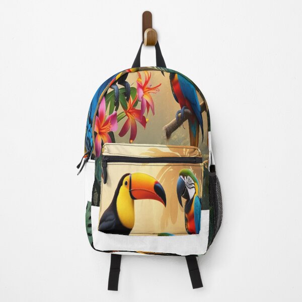 Item preview, Tropical Sunrise Jungle Birds Paradise designed and sold by Max Store.