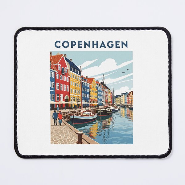 Item preview, Copenhagen - Denmark (Country Collection) designed and sold by HeartbeatPrint.