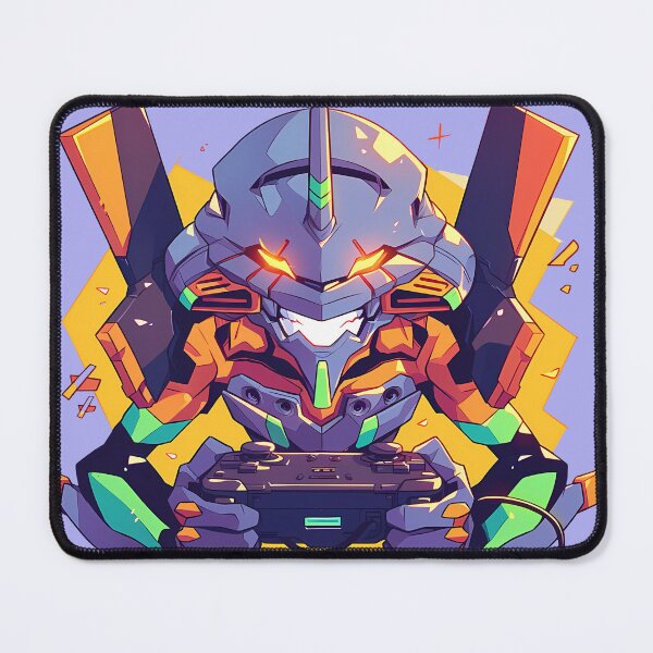 Item preview, Genesis Evangelion Unit 01 Anime Neon Mecha Chibi Gamer Fury designed and sold by juniorcastros.