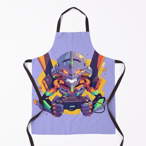 Item preview, Genesis Evangelion Unit 01 Anime Neon Mecha Chibi Gamer Fury designed and sold by juniorcastros.