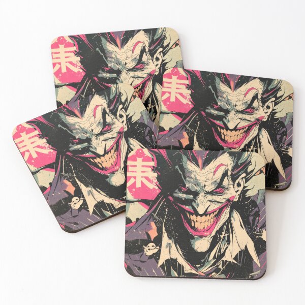 Item preview, Joker Vintage Poster Evil Laugh  designed and sold by AnimeArsenalPrints.
