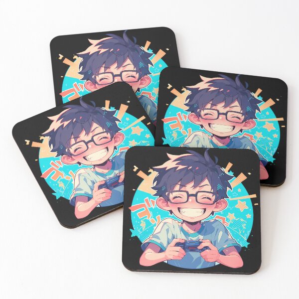Item preview, Yukio Okumura Blue Exorcist Anime Chibi Gaming Bright Smiles designed and sold by juniorcastros.