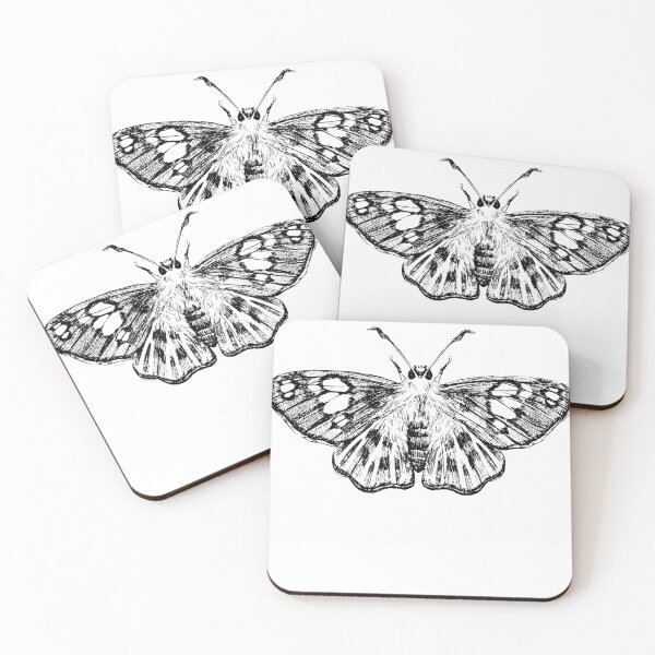 Artikelvorschau, Tribal-Schmetterling mit breiten Flügeln – kräftiges schwarzes Tattoo-Silhouette-Design entworfen und verkauft von NorthernMan10.