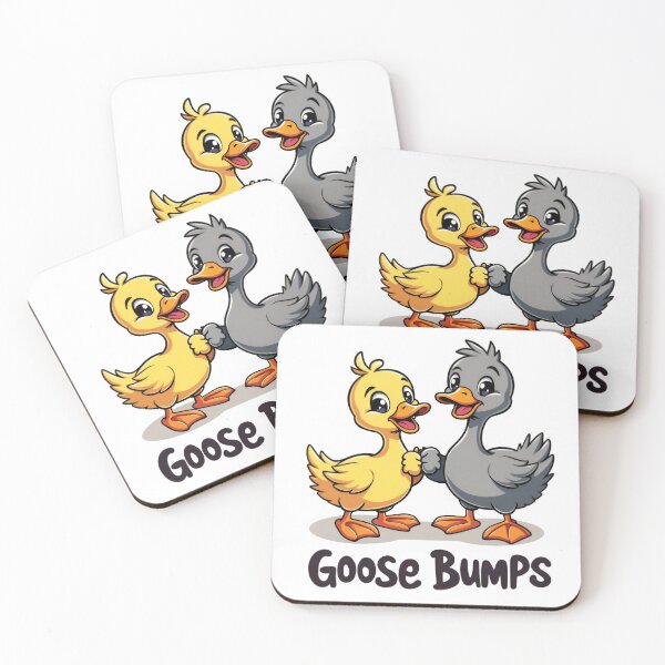 Item preview, Goose Bumps | Bold Minimal Typography for Intense Feelings & Chills designed and sold by PaintedPixels01.