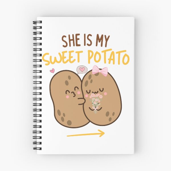 Item preview, She's My Sweet Potato Kawaii Couples designed and sold by thebest-2studio.