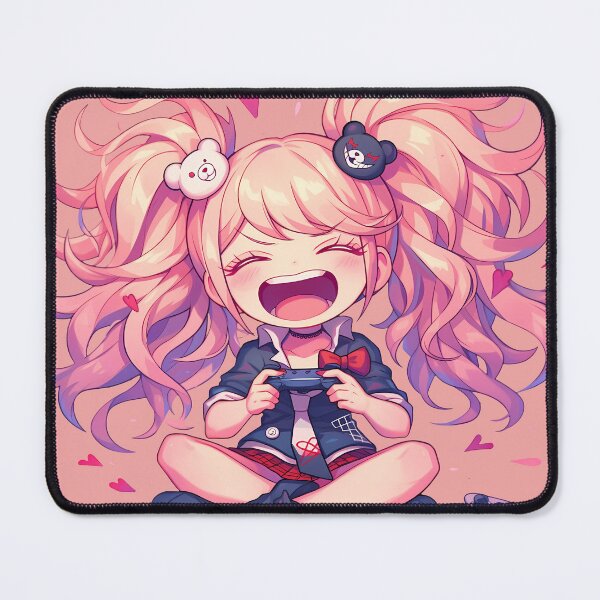 Item preview, Playful Junko Enoshima Despair Chibi Gamer Danganronpa Anime designed and sold by juniorcastros.