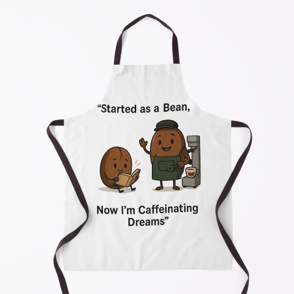 Item preview, Bean to Barista funny coffee bean evolution designed and sold by Uglyandcute.