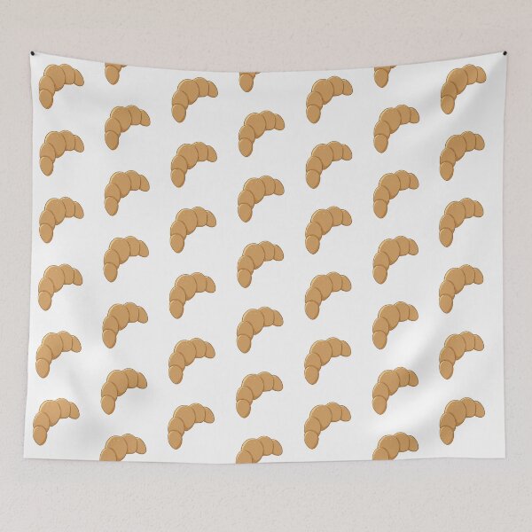 Item preview, Cute Buttery Croissant designed and sold by CheesieBeeStudio.