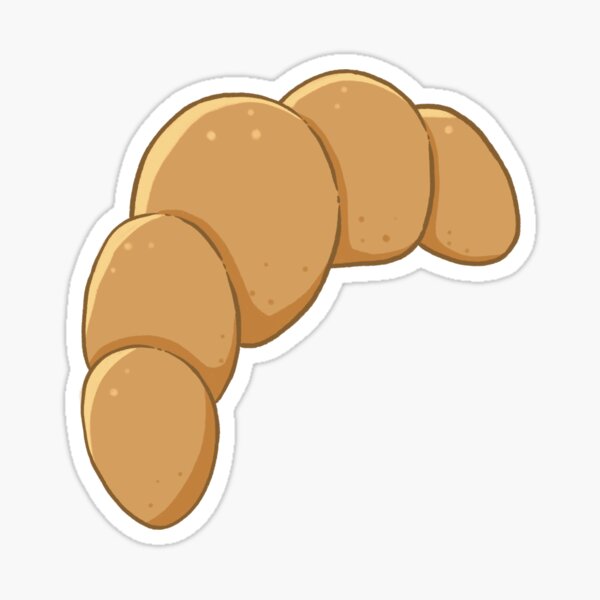 Item preview, Cute Buttery Croissant designed and sold by CheesieBeeStudio.