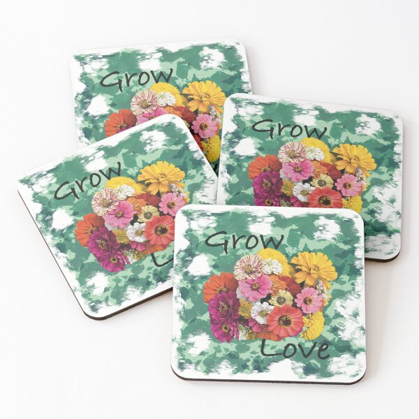 Item preview, Grow Love designed and sold by Zinnigarcreates.