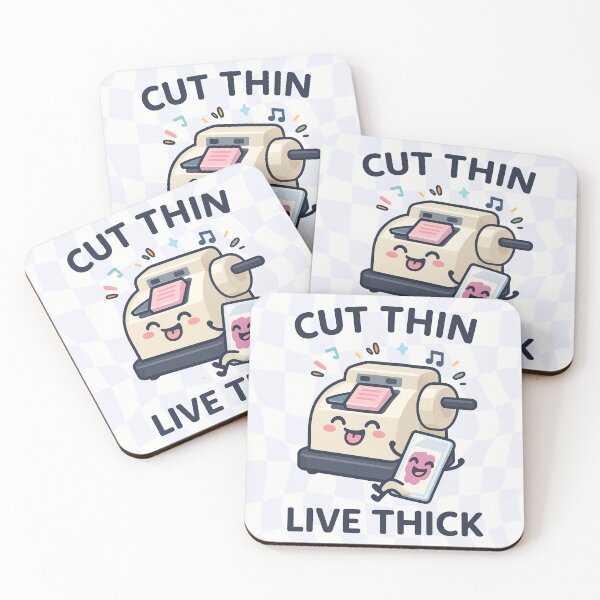 Item preview, Cut Thin, Live Thick designed and sold by daintyriot.