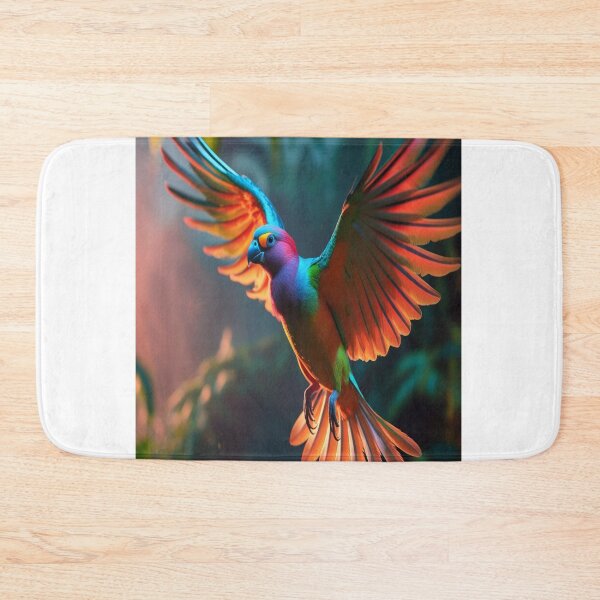 Item preview, Exotic Bird in Flight Dramatic Portrait designed and sold by Max Store.