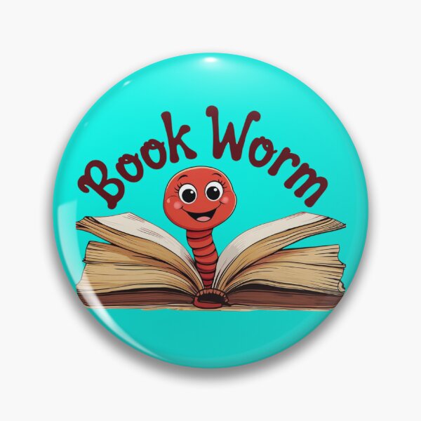 Item preview, Book Worm designed and sold by CommotionKing.