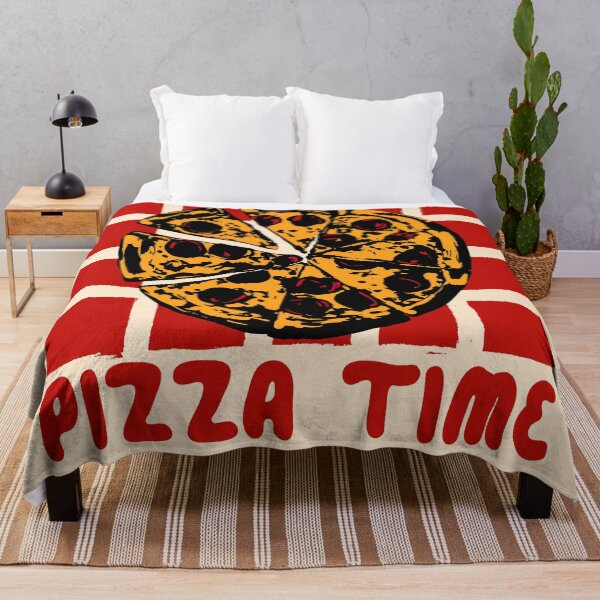 Aperçu de l'œuvre Illustration rétro de Pizza Time créée et vendue par MaiZephyr.
