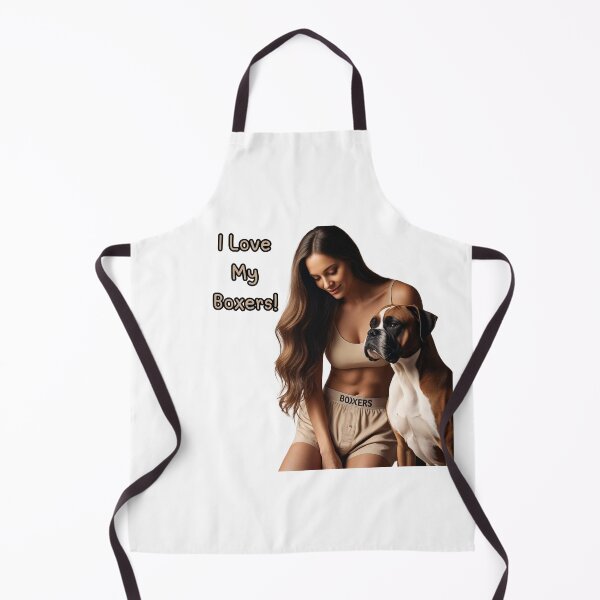 Item preview, I Love My Boxers Woman Funny Boxer Dog Humor designed and sold by A Pinch of Personality.
