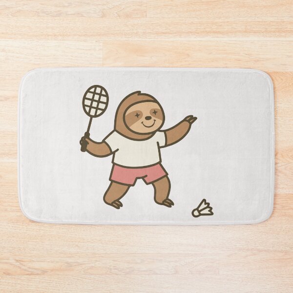 Item preview, Slow Sloth Badminton designed and sold by LifeParody.