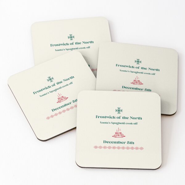 Item preview, Santa’s Spaghetti Cook-Off designed and sold by Novel Works Studio.