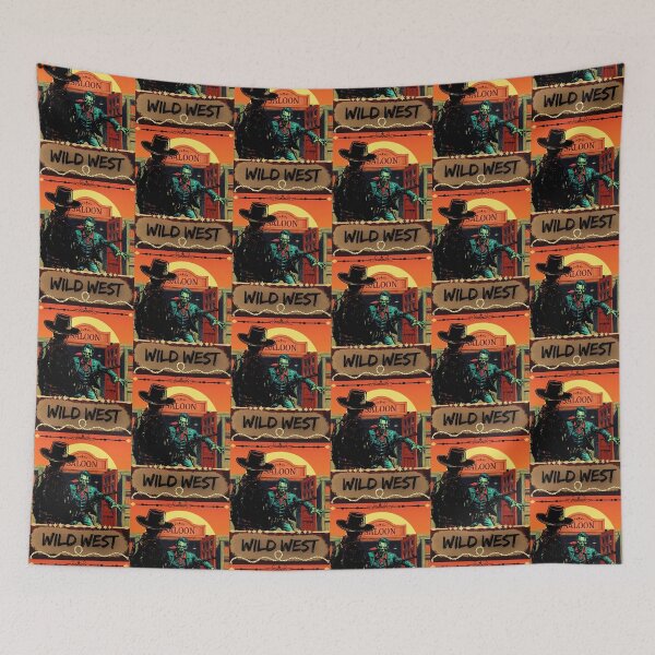 Item preview, Wild West The Sheriff and Zombie Show Down designed and sold by RodimusG1Art.