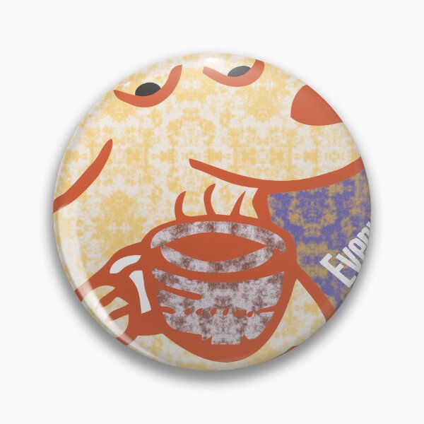 Item preview, A cut dog drink tea emotional style  designed and sold by Artist300DPI.