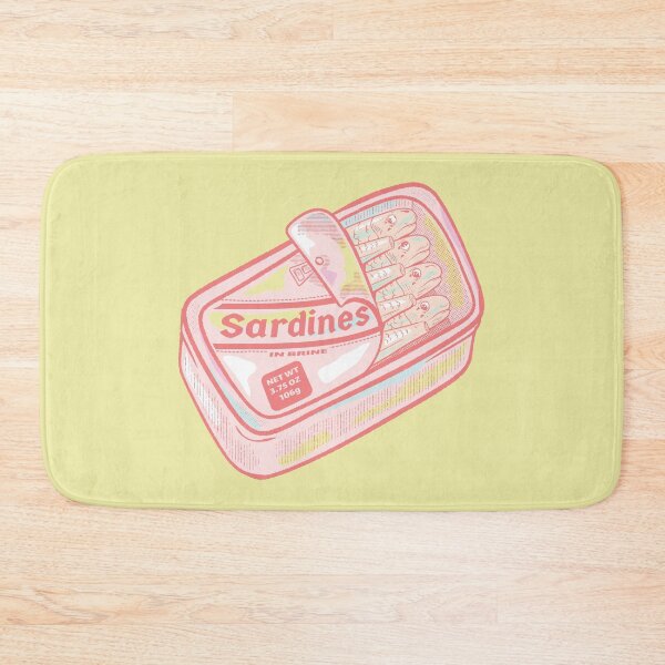 Item preview, Tin off sardines pesto pop art colours designed and sold by piedaydesigns.