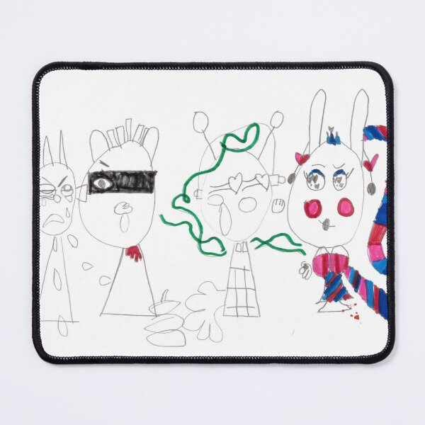 Item preview, Masked Bunny and Her Colorful Crew designed and sold by Yuhooooooo.