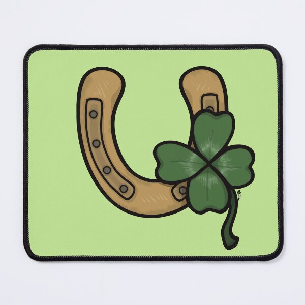 Item preview, Luck of the Irish/ horseshoe and shamrock designed and sold by CreatedByKay-.
